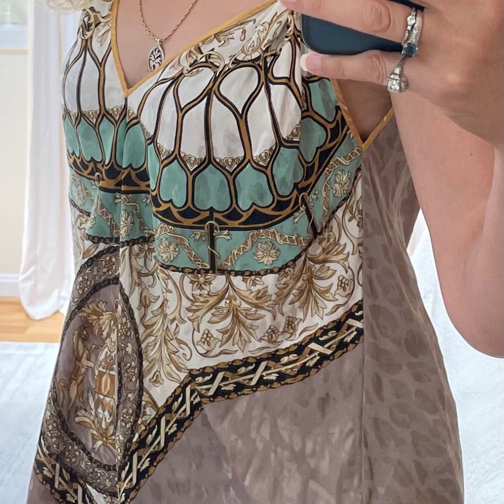 Mes Demoiselles silk Mara shirt women size L